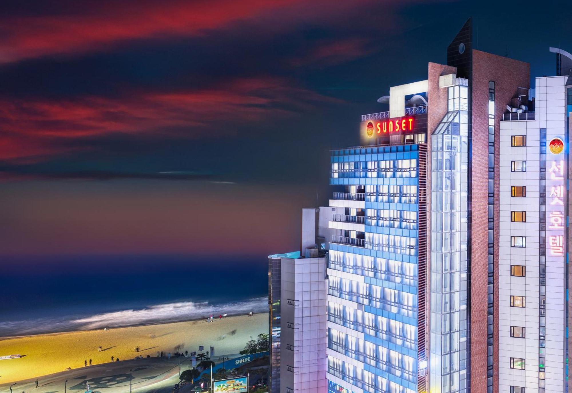 בוסאן Sunset Hotel מראה חיצוני תמונה