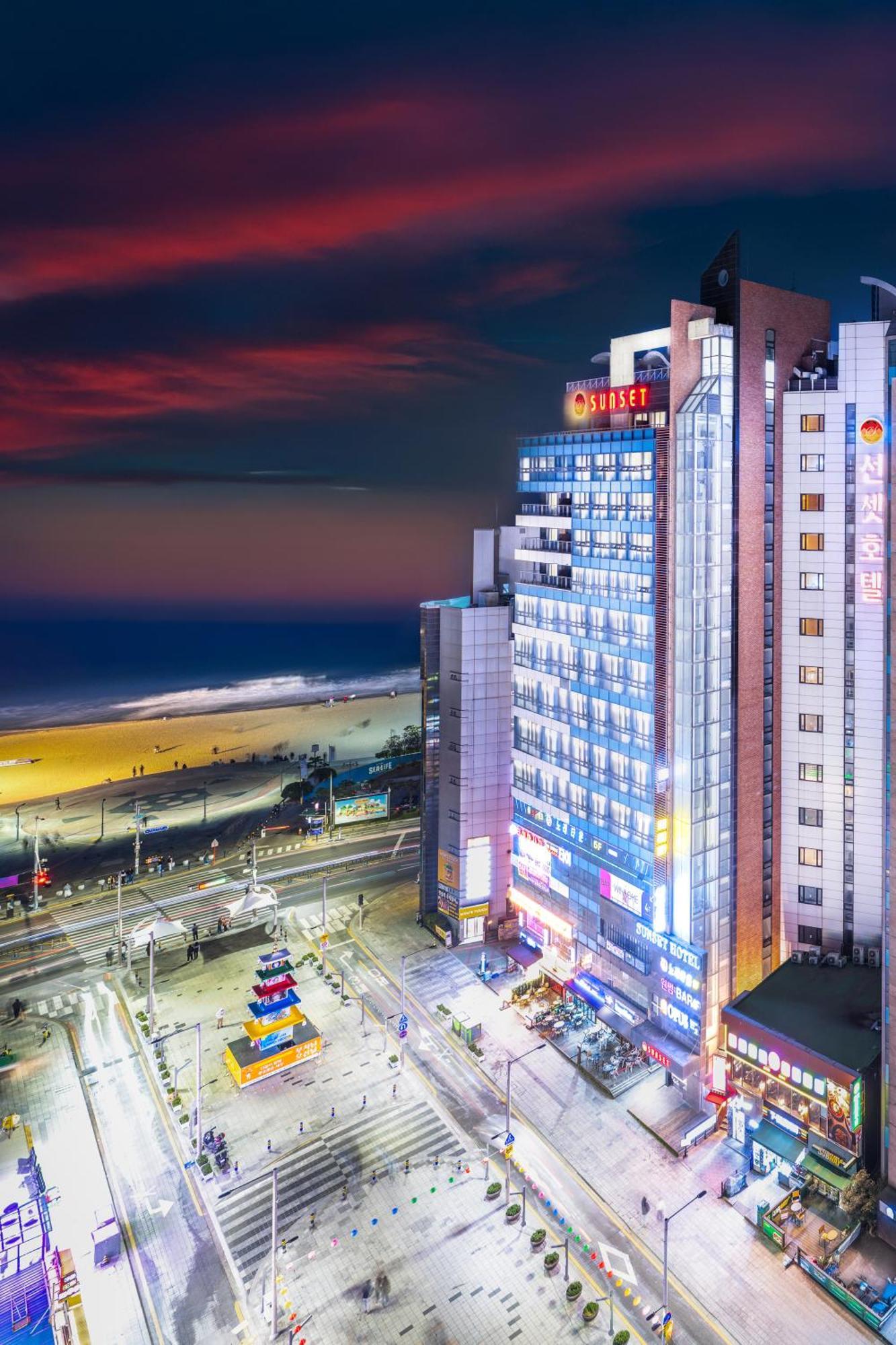 בוסאן Sunset Hotel מראה חיצוני תמונה